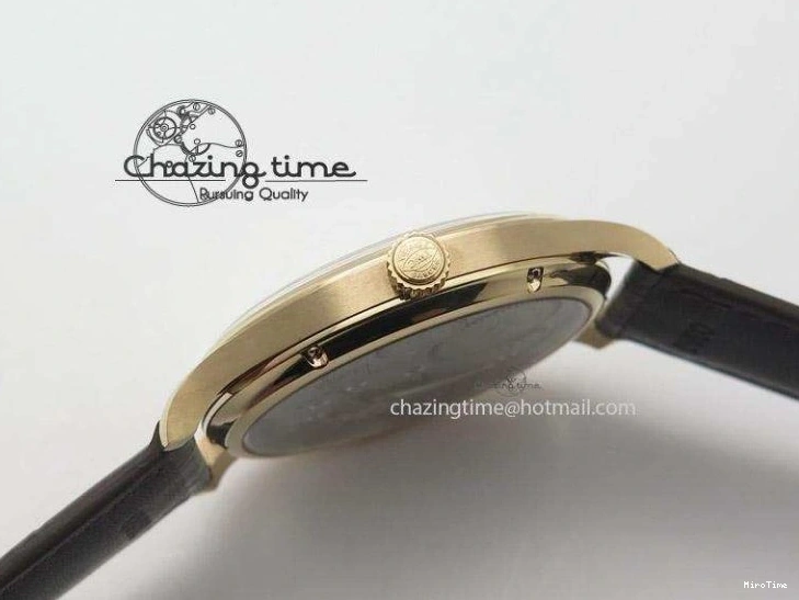 MIROTIME 0325 Compact Portuguese IW545409 RG ZF 1:1 Best Edition White Dial On Brown Leather Strap A 7336